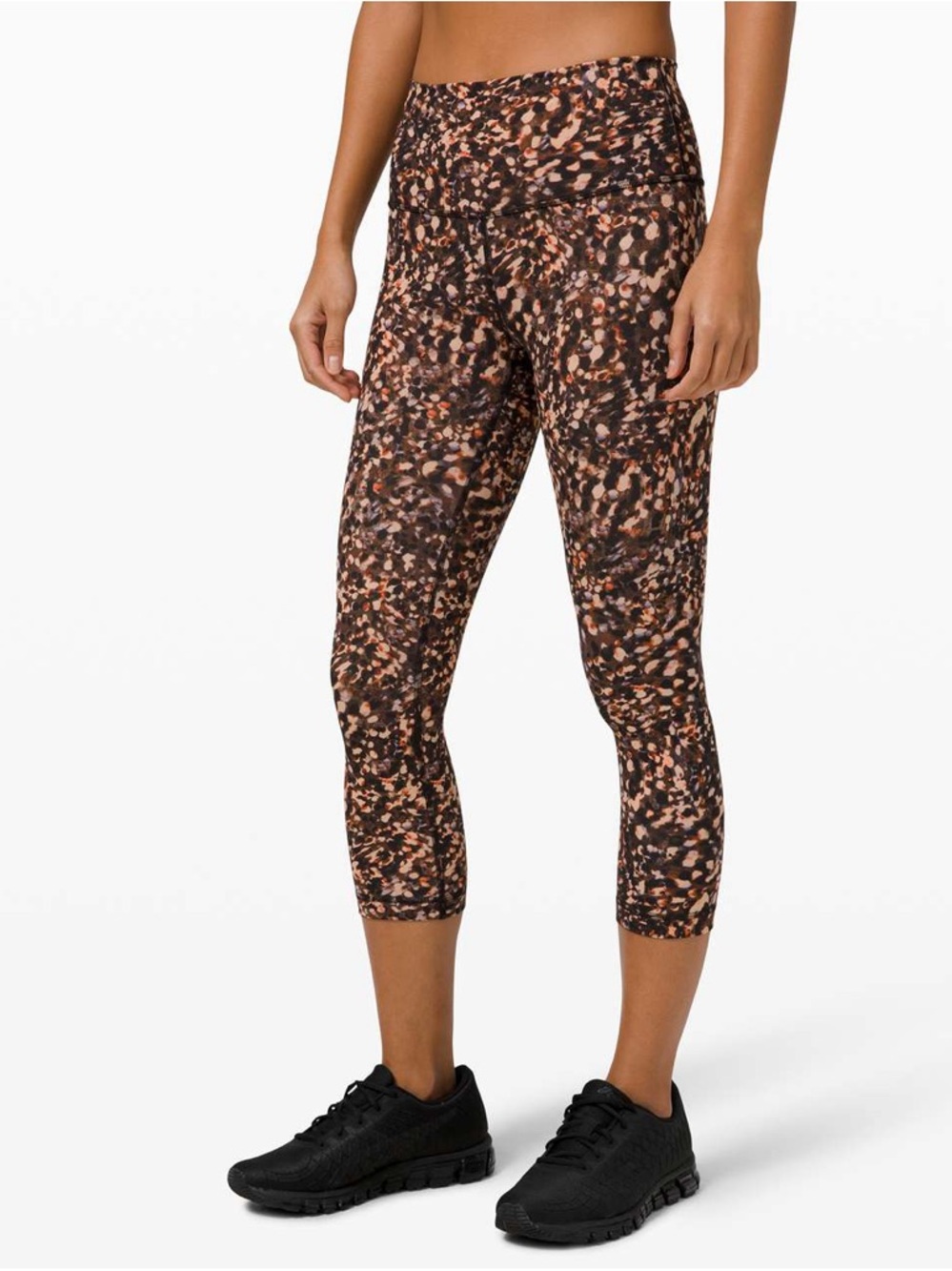 LULULEMON Wunder Train High Rise Crop 21” - Motion Flux Multi
